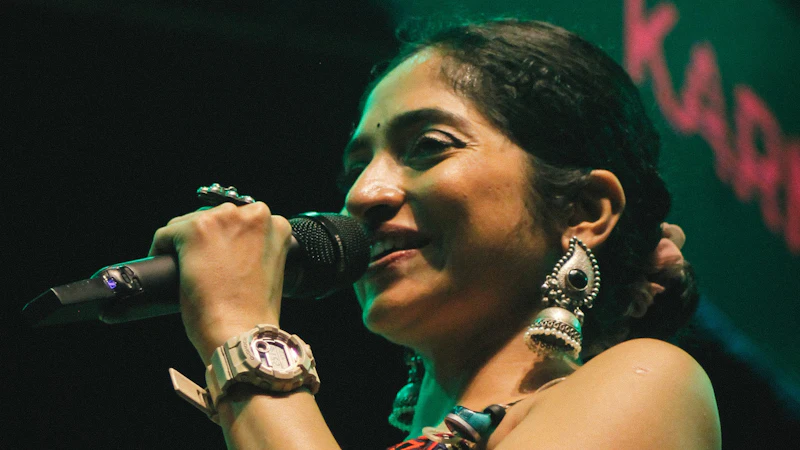 Ananya Verma performing on stage